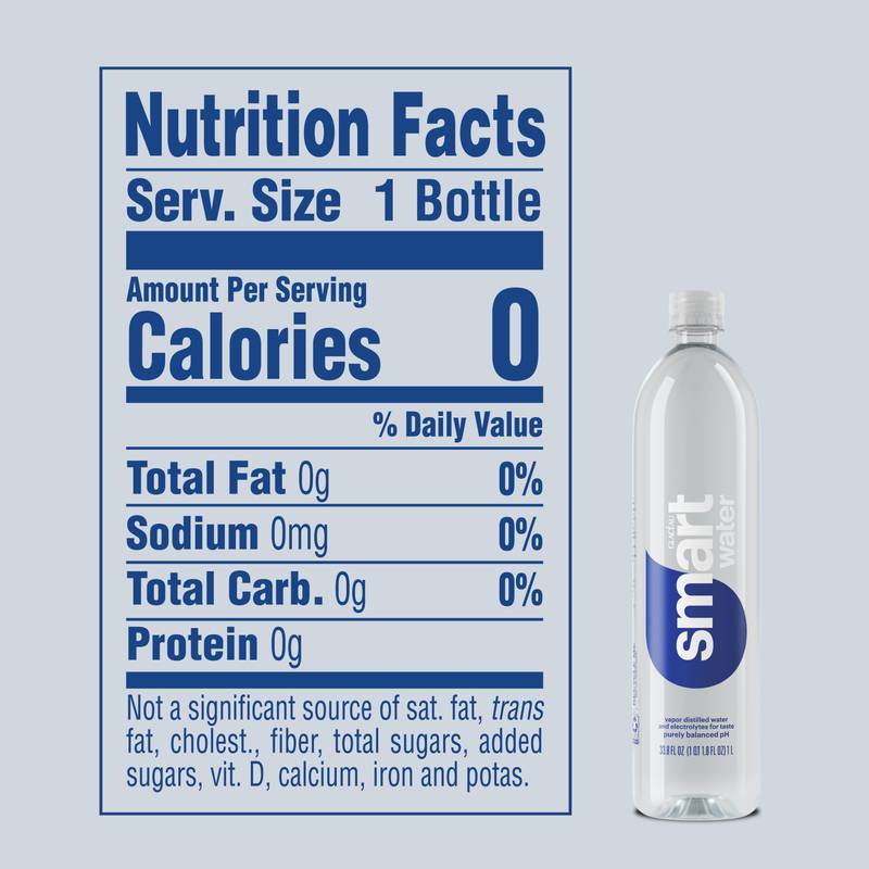 smartwater 12pk 1L Btl