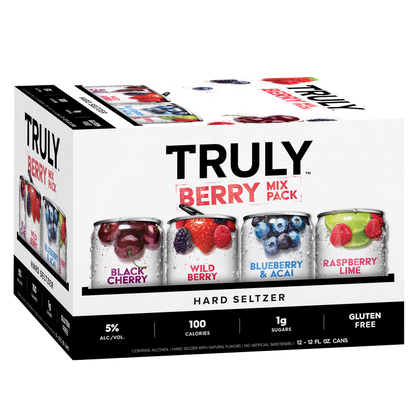 TRULY Hard Seltzer Berry Variety 12pk 12oz Can 5.0% ABV