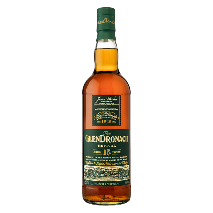 Glendronach Revival 15yr Single Malt Scotch 750ml
