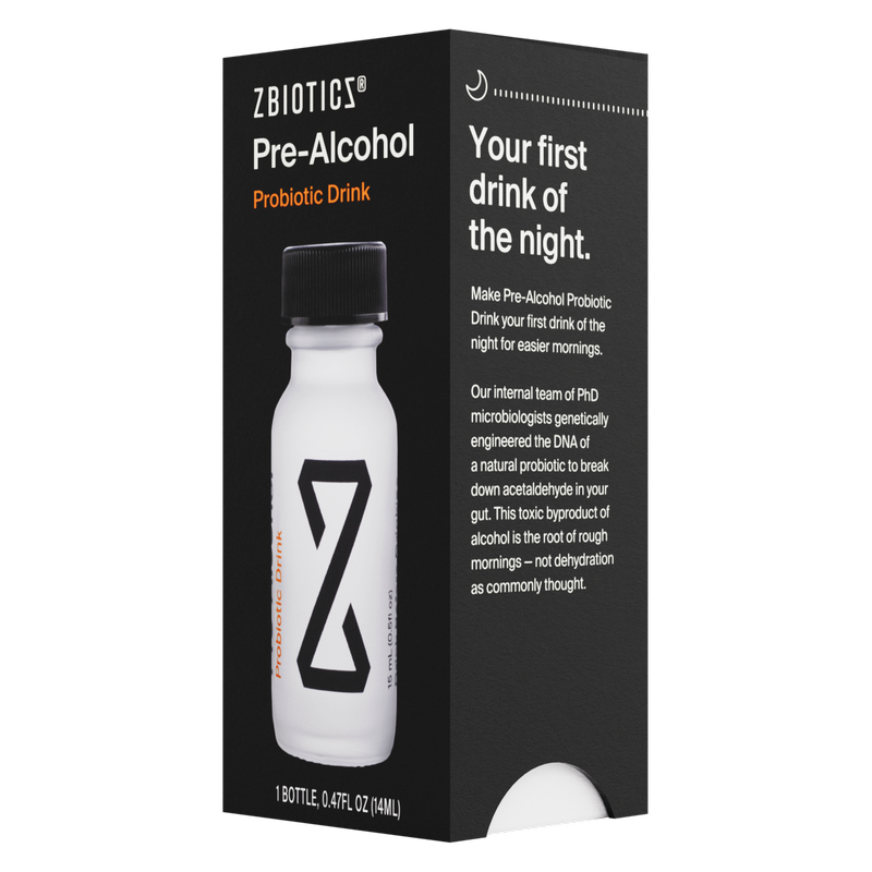 ZBiotics Pre-Alcohol Probiotic Drink - 1 Pack