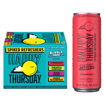 Happy Thursday Variety Pack 12pk 12oz Cans 4.4% ABV