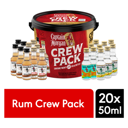 Captain Morgan Party Bucket 20pk 50ml