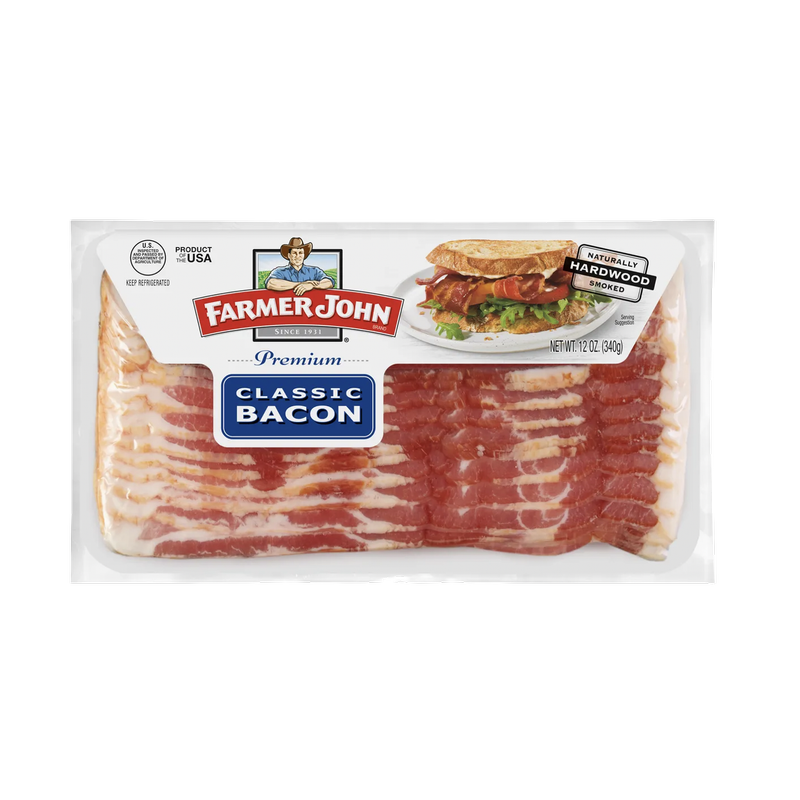 Farmer John Classic Premium Bacon - 12oz