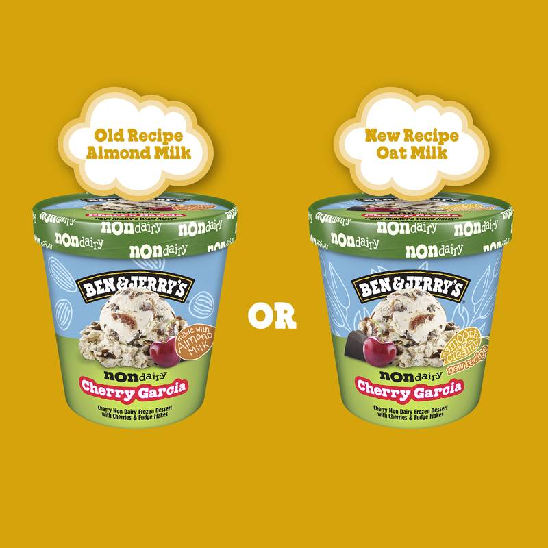 Ben & Jerry's Non-Dairy Cherry Garcia Ice Cream Pint - Ben