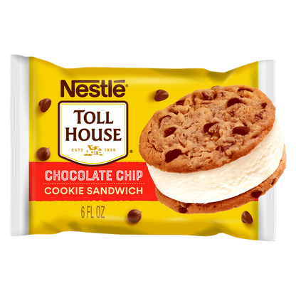 Nestle Toll House Chocolate Chip Ice Cream Sandwich 1ct