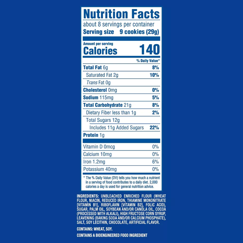 Oreo Minis Peanut Butter, 8oz