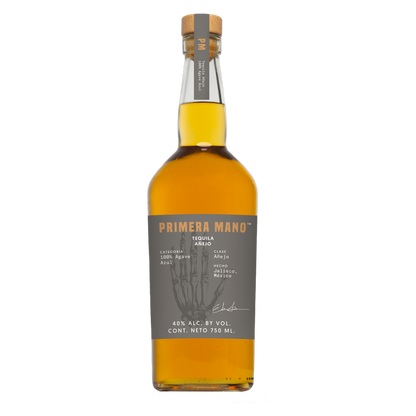 Primera Mano Tequila Anejo 750ml (80 Proof)