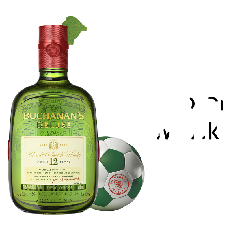 Buchanan's DeLuxe Aged 12 Years Blended Scotch Whisky, 750ml (80 Proof)