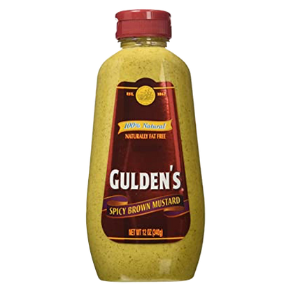 Gulden's Spicy Brown Mustard 12oz