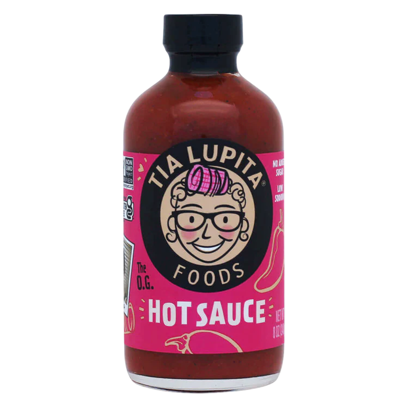 Tia Lupita Hot Sauce, 8 oz