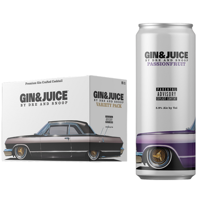 GIN & JUICE By Dre and Snoop Variety 8pk 12oz 5.9% ABV