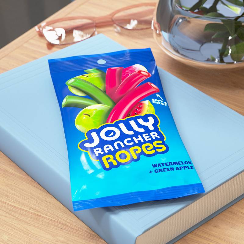 Jolly Rancher Ropes Watermelon & Green Apple, 6 oz - Jolly Rancher