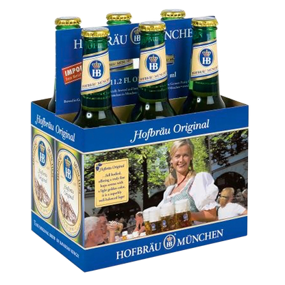 Hofbrau Hefeweizen 6pk 12oz Btl 5.1% ABV