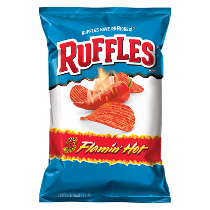 Ruffles Flamin' Hot Potato Chips 8oz