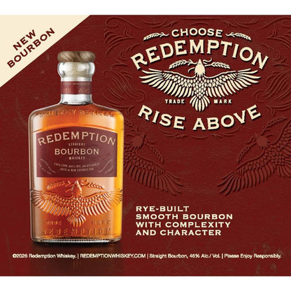 Redemption Straight Bourbon 750ml
