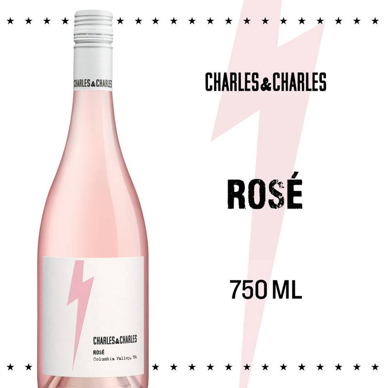 Charles & Charles Columbia Valley Rose 750 ml - Charles & Charles