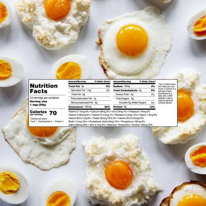 Vital Farms Pasture-Raised Grade-A Large Eggs - 12ct