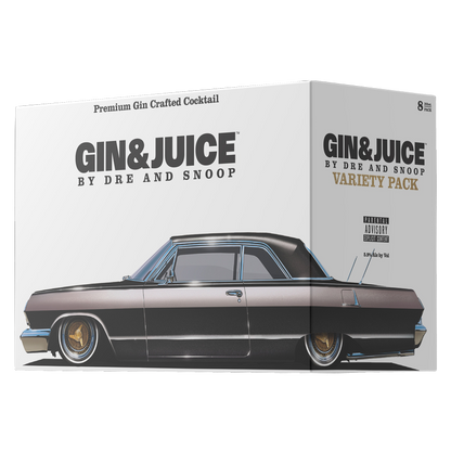 GIN & JUICE By Dre and Snoop Variety 8pk 12oz 5.9% ABV