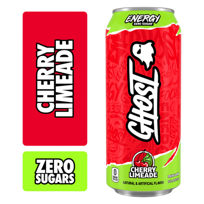 GHOST Energy Cherry Limeade 16oz Can