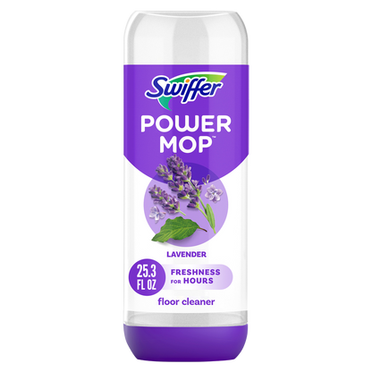 Swiffer PowerMop Floor Cleaning Solution in Lavender Scent 25.3 oz
