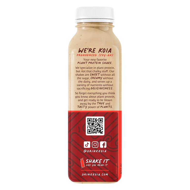Koia 18G Cinnamon Horchata Plant Based Protein Shake