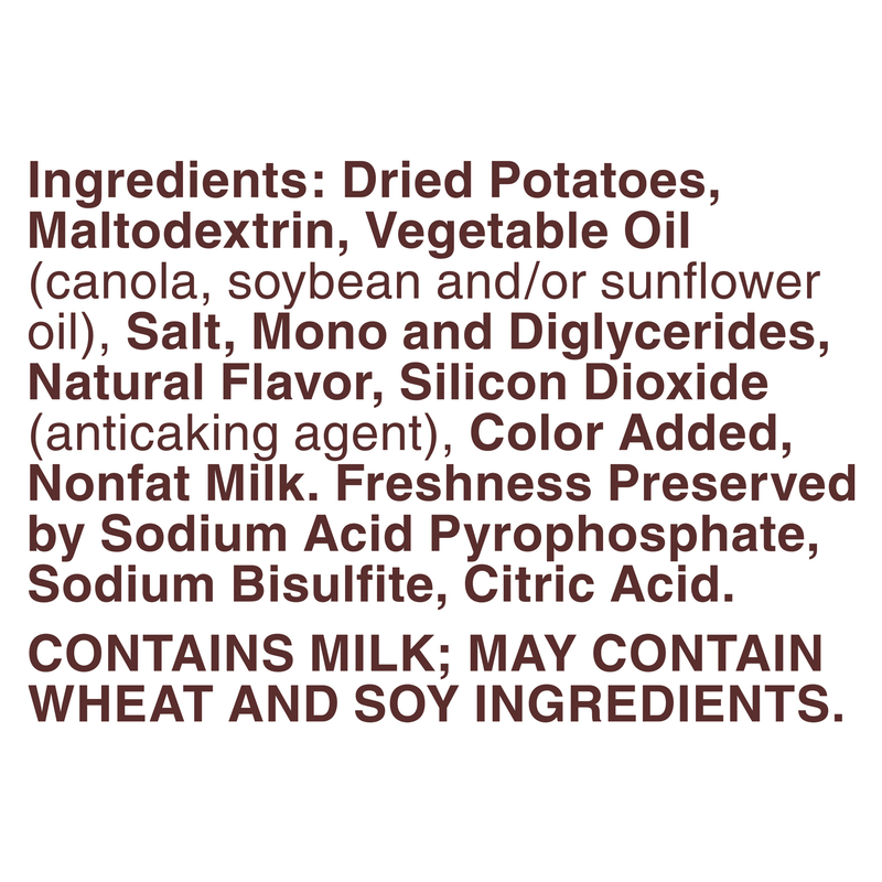 Betty Crocker Mashed Potatoes, Homestyle Creamy Butter 4.7oz