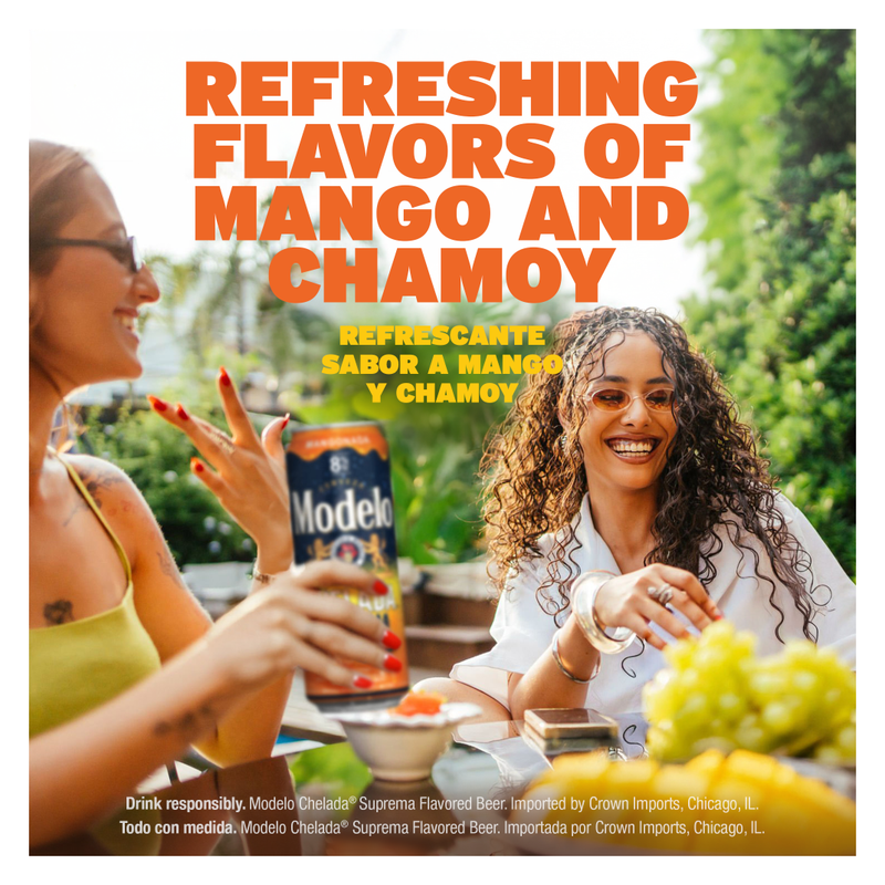 Modelo Chelada Suprema Mangonada 24oz Can 8% ABV