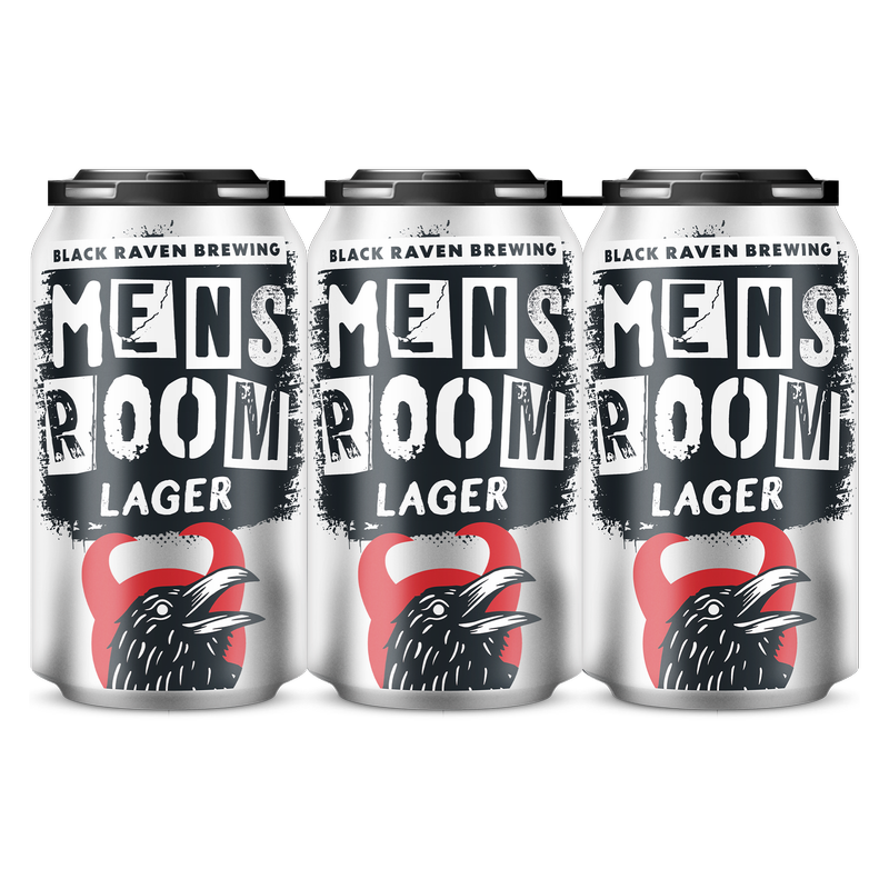 Black Raven Mens Room Lager 6pk 12oz Can