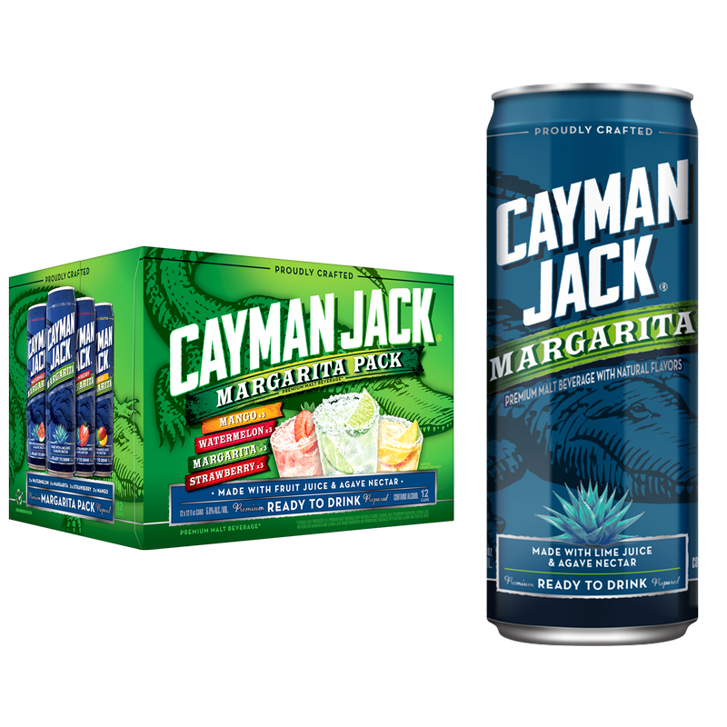 Cayman Jack Margarita Variety Pack 12pk 12oz Can 5.8 ABV BevMo!