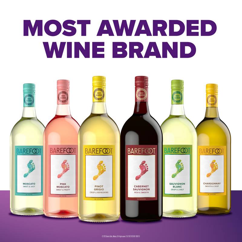Barefoot Moscato 1.5L