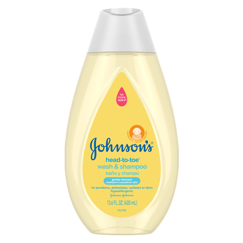 Johnson's Head-to-Toe Wash & Shampoo 13.6oz