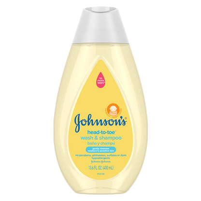 Johnson's Head-to-Toe Wash & Shampoo 13.6oz