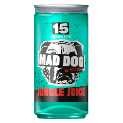 Mad Dog Jungle Juice 200ml 15% ABV