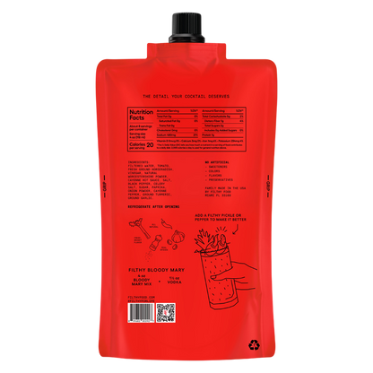 Filthy Bloody Mary 32oz Pouch