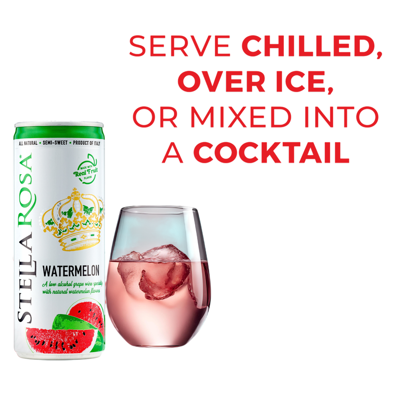 Stella Rosa Watermelon Semi-Sweet Rose Wine 2Pk/250 ml