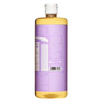 Dr. Bronner's 18-In-1 Hemp Pure-Castile Soap Lavender  32oz