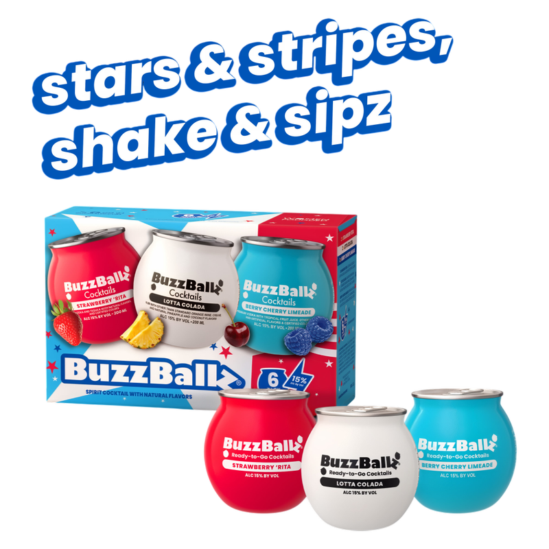 Buzzballz Americana 6PK 200ML