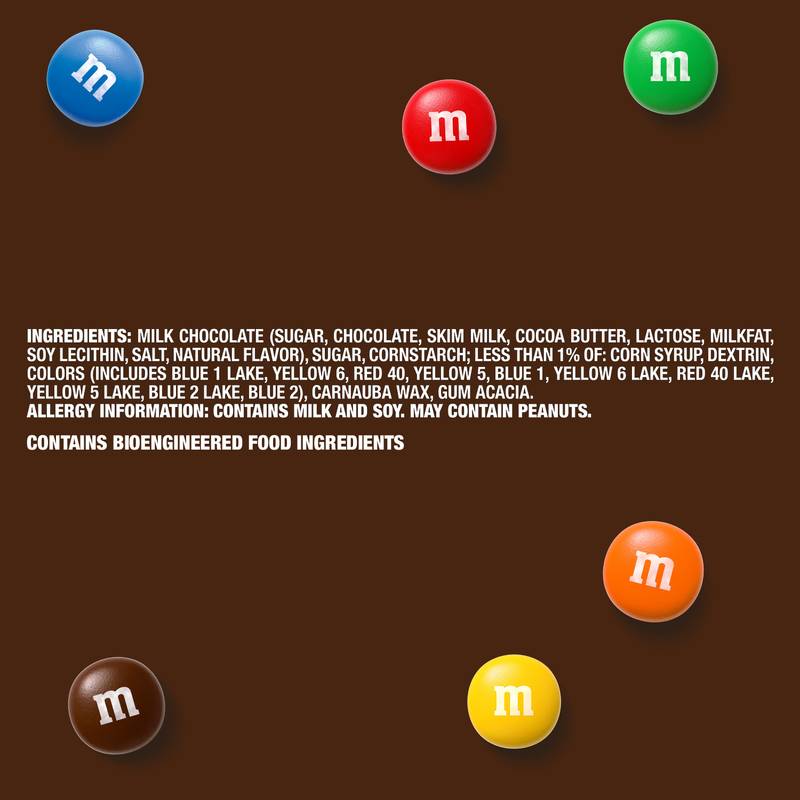 M&M'S Milk Chocolate Candy, Sharing Size, 10 oz Bag