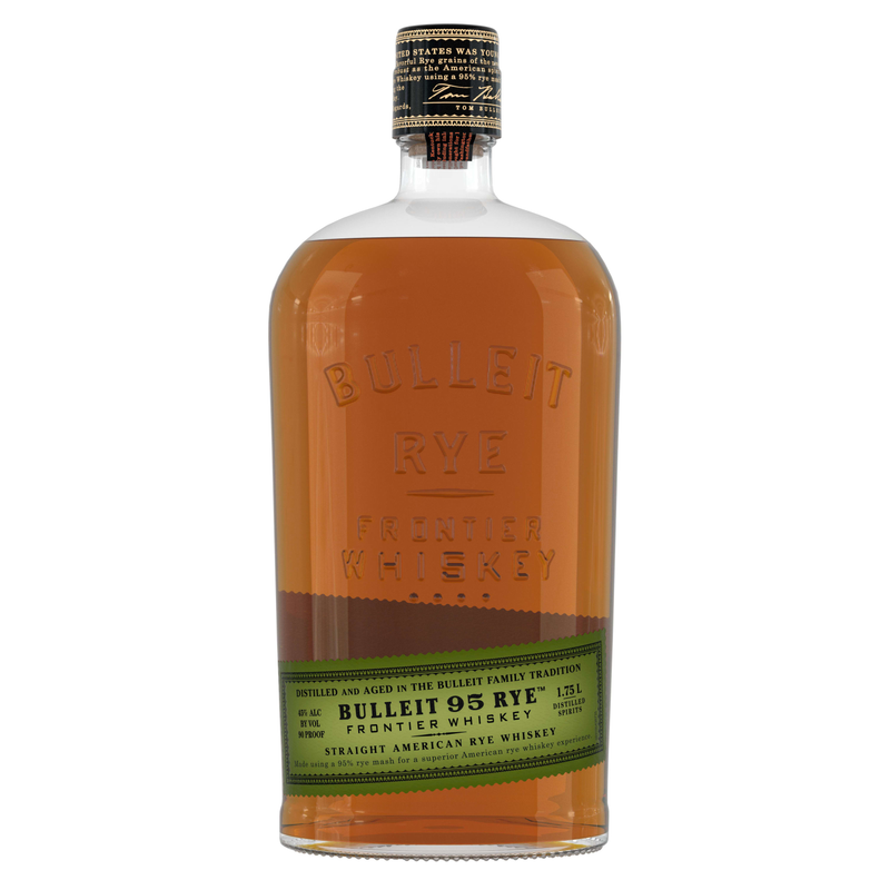 Bullet Rye Proof Bulleit Rye Whiskey 1.75L (90 Proof) - Bulleit – BevMo!