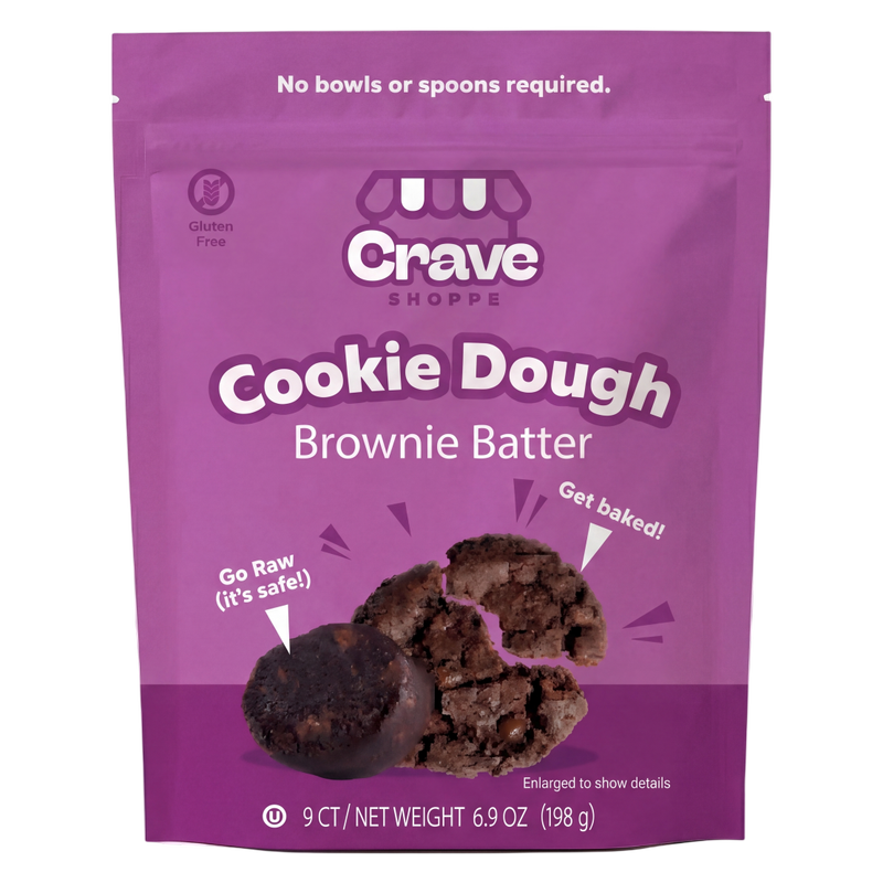 Crave Shoppe Brownie Batter Cookie Dough