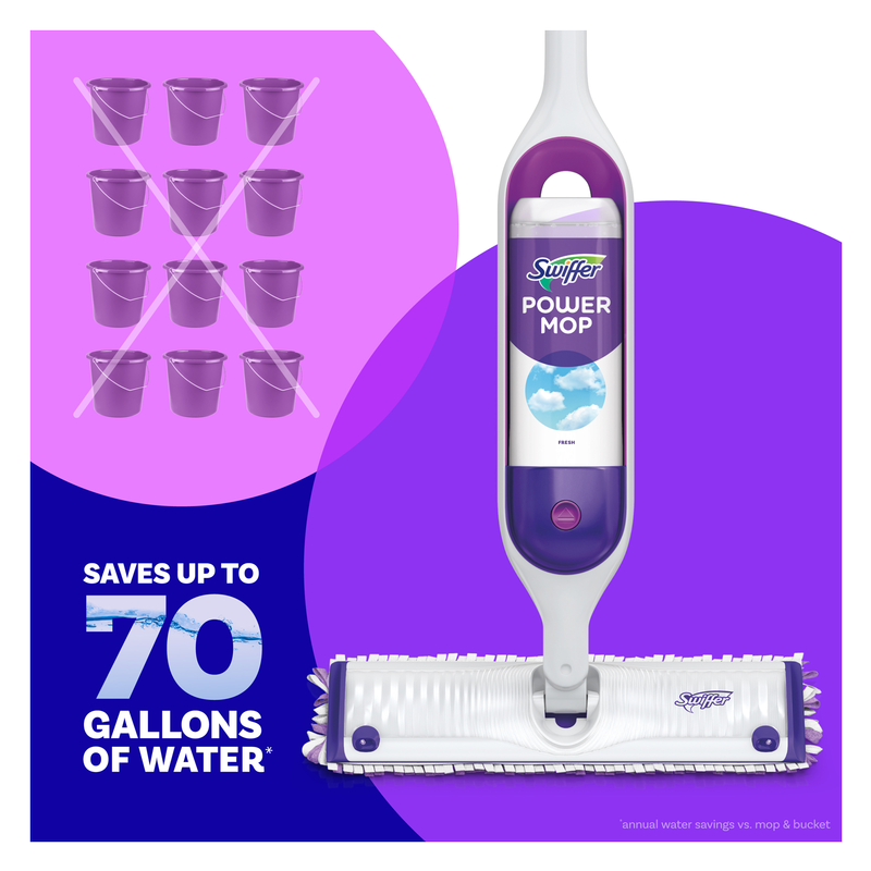 Swiffer PowerMop Multi-Surface Kit in Fresh Scent