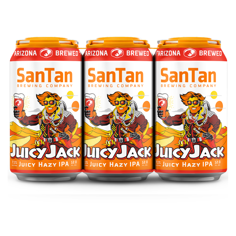 SanTan Juicy Jack Hazy IPA 6pk 12oz Can