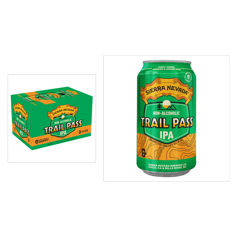 Sierra Nevada Trail Pass IPA Non-Alcoholic IPA 6pk 12oz Can