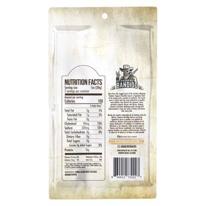 Vaquero Bandido Original Carne Seca, 2oz