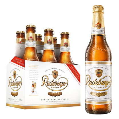 Radeberger Pilsner 6pk 12oz Btl