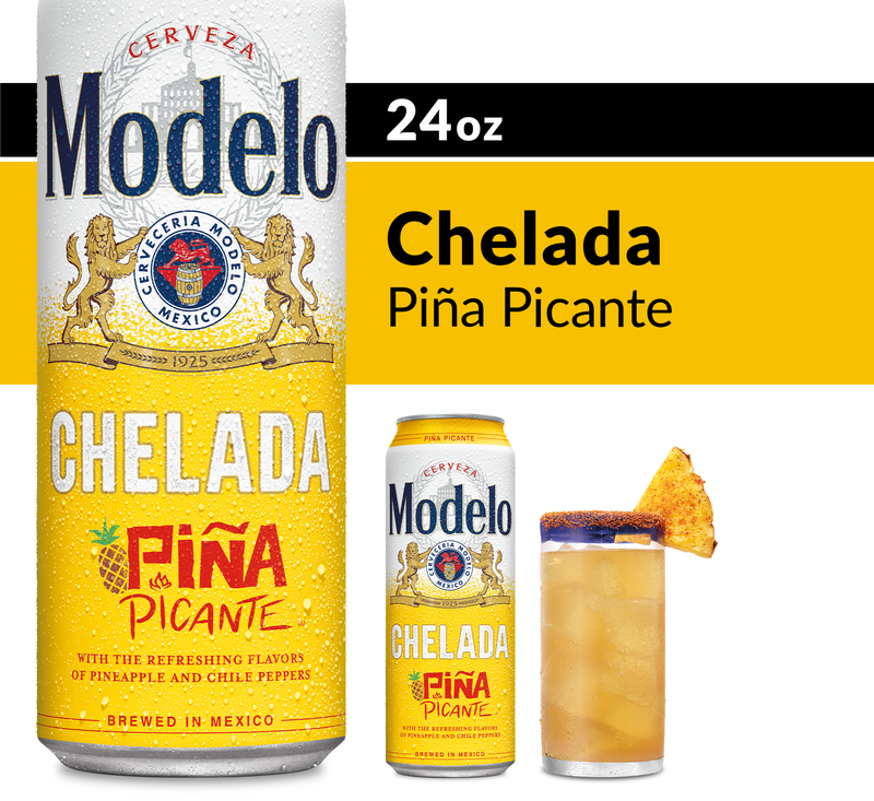Modelo Especial Chelada Pina Picante 24oz Can 4.0% ABV - Modelo – BevMo!