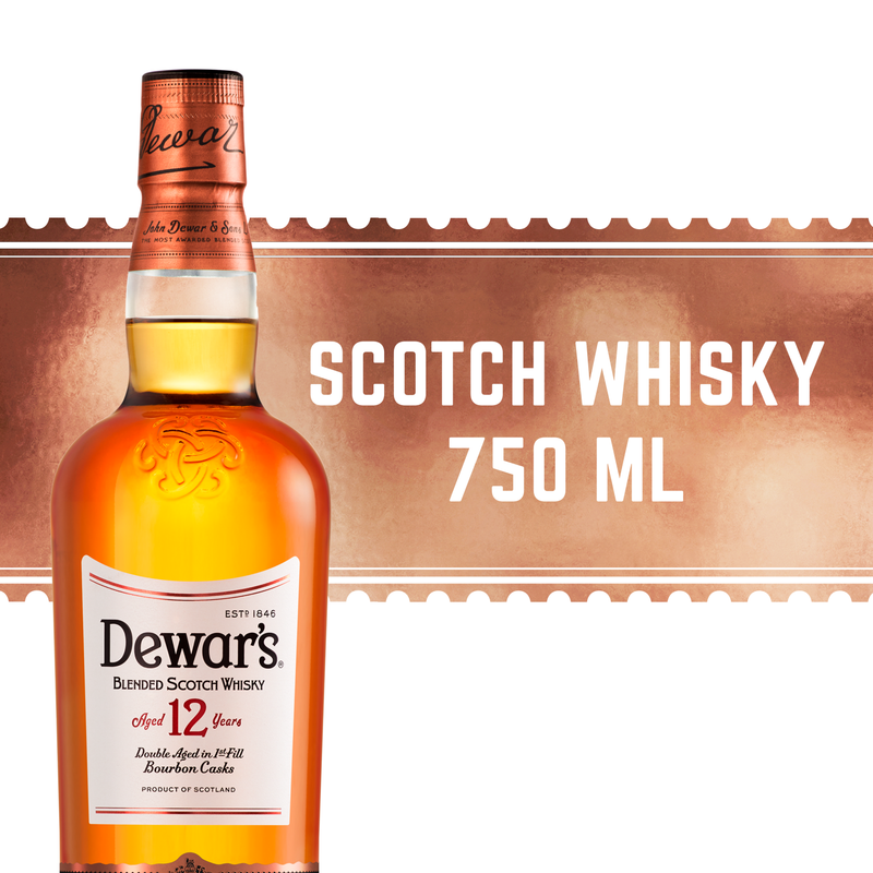 Dewar's 12 Year Special Reserve 750ml - Dewar's – BevMo!