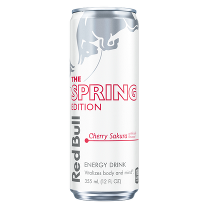 Red Bull Spring Edition Cherry Sakura 12oz Can