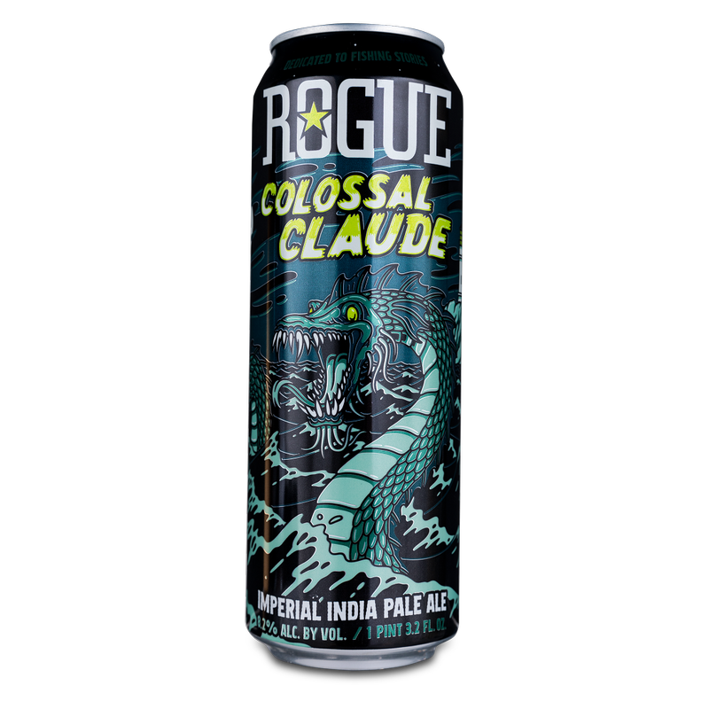 Colossal Calude Rogue Colossal Claude DIPA Single 19.2oz Can 8.2% ABV - BevMo! – BevMo!