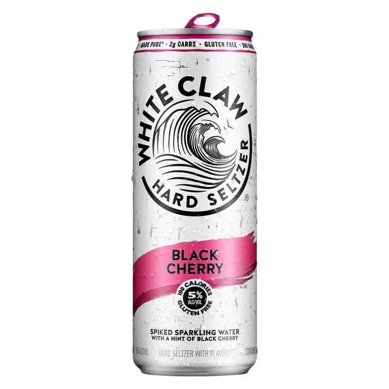 White Claw Seltzer Black Cherry 6pk 12oz Can 5.0% ABV
